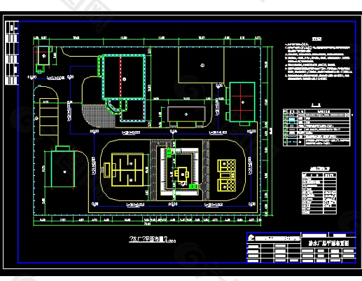 某凈水廠施工圖